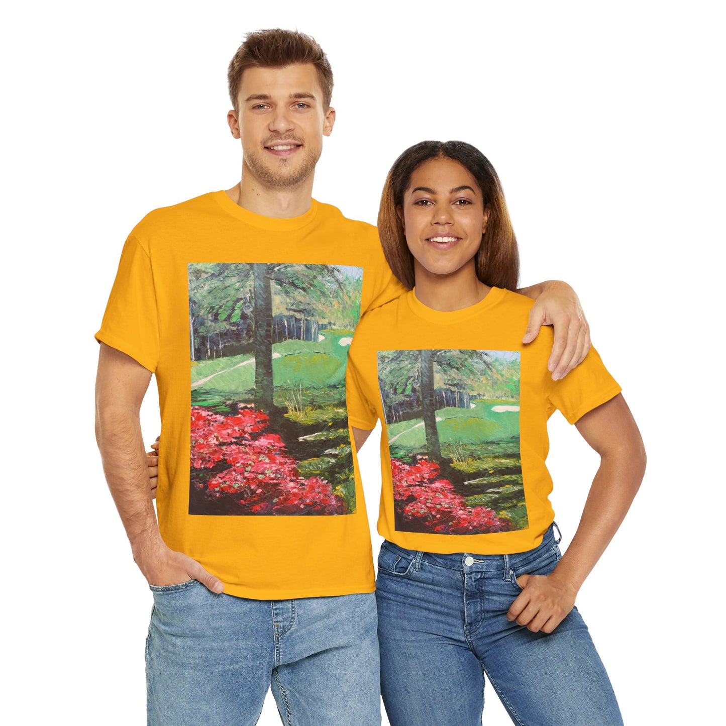 Masters Golf Course- Amazing Unisex Heavy Cotton Short Sleeve Tee Shirts!