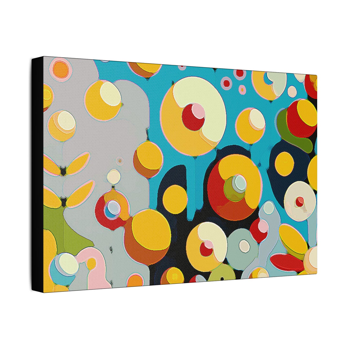 Floating- Art- Gallery Wrapped- Satin Stretched Canvas Gallery Wraps - No Frame Needed