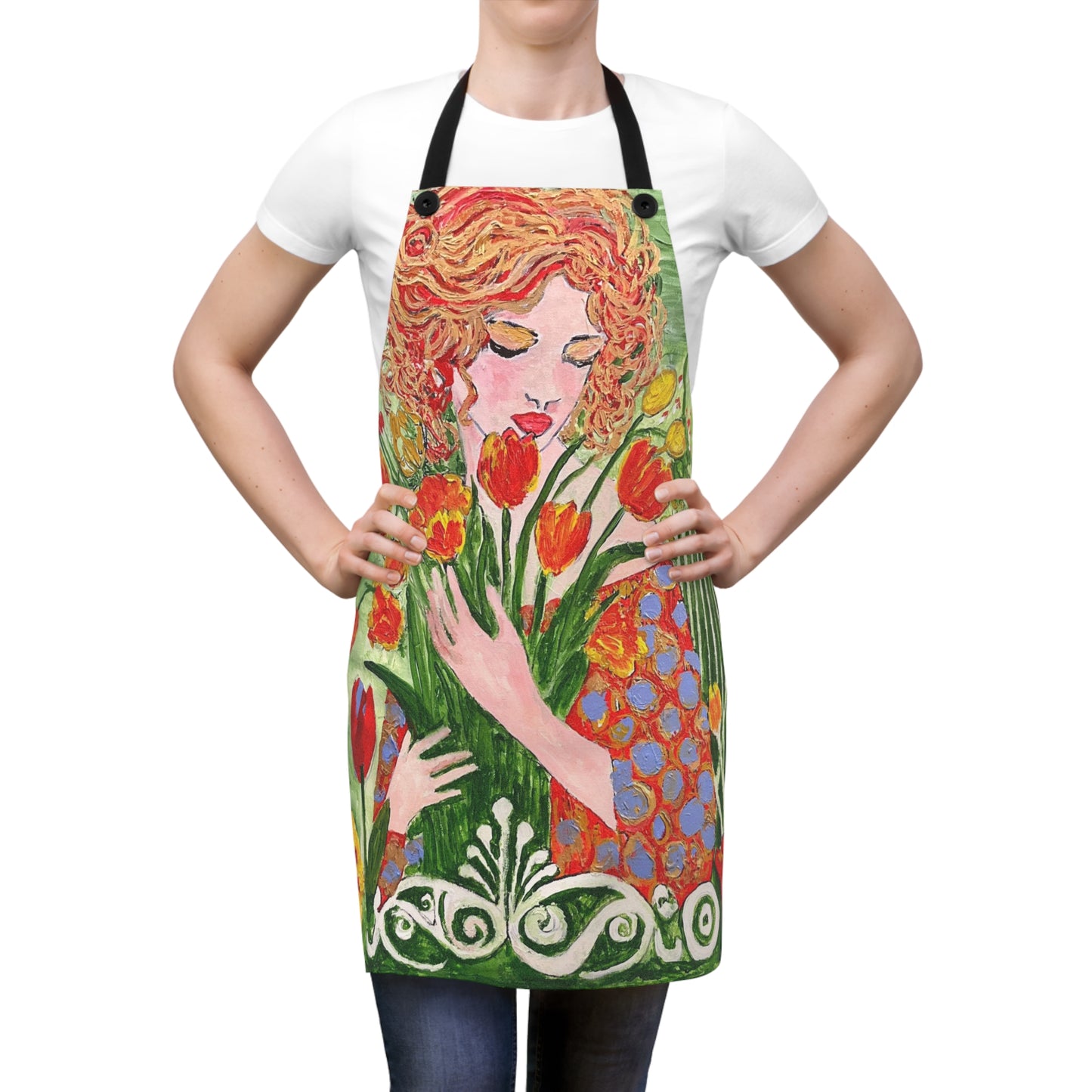The Queen of Spring. Lady Fioralis Apron