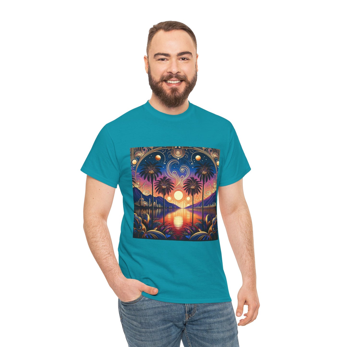 Tropical Dream- Amazing Unisex Heavy Cotton Short Sleeve Tee Shirts!