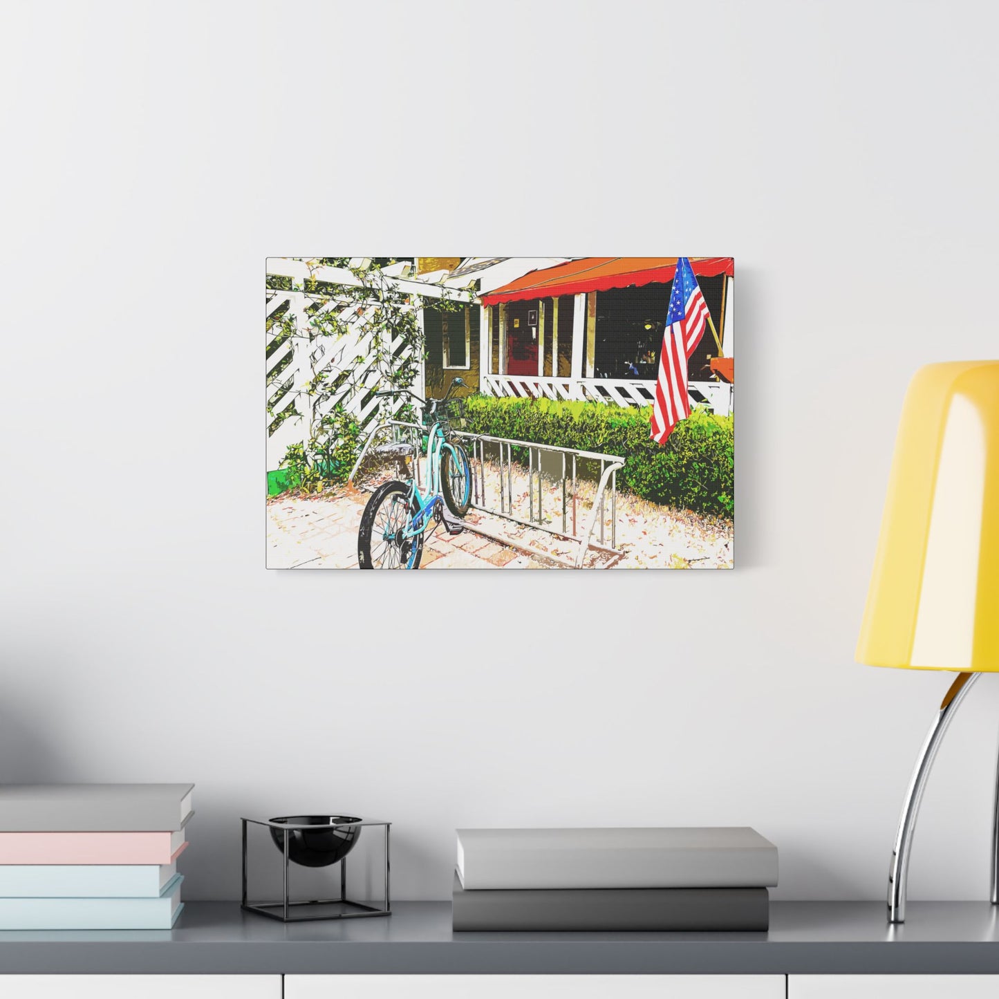 Weekend Holiday- Art- Gallery Wrapped- Satin Stretched Canvas Gallery Wraps - No Frame Needed