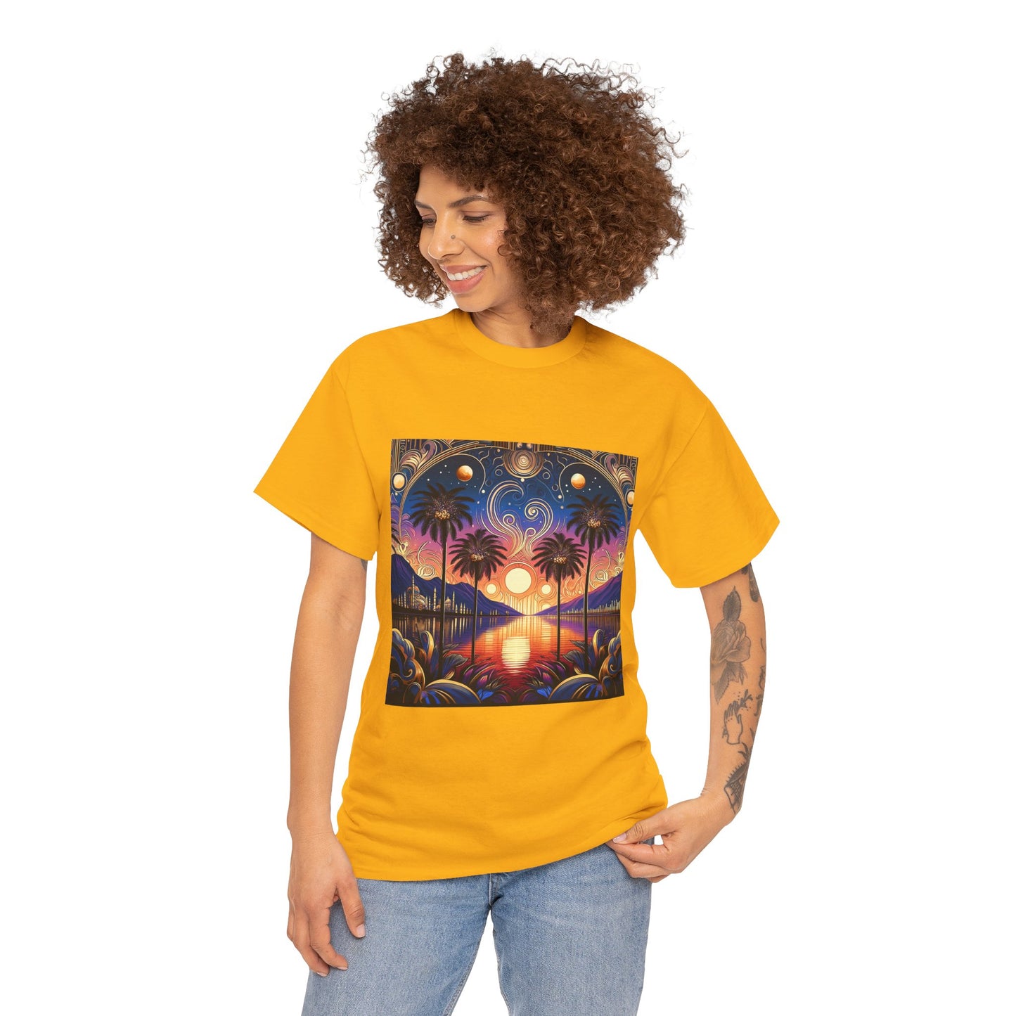 Tropical Dream- Amazing Unisex Heavy Cotton Short Sleeve Tee Shirts!
