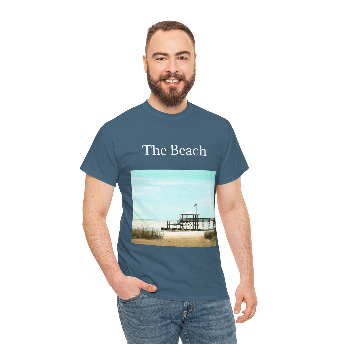 The Beach- Amazing Unisex Heavy Cotton Short Sleeve Tee Shirts!