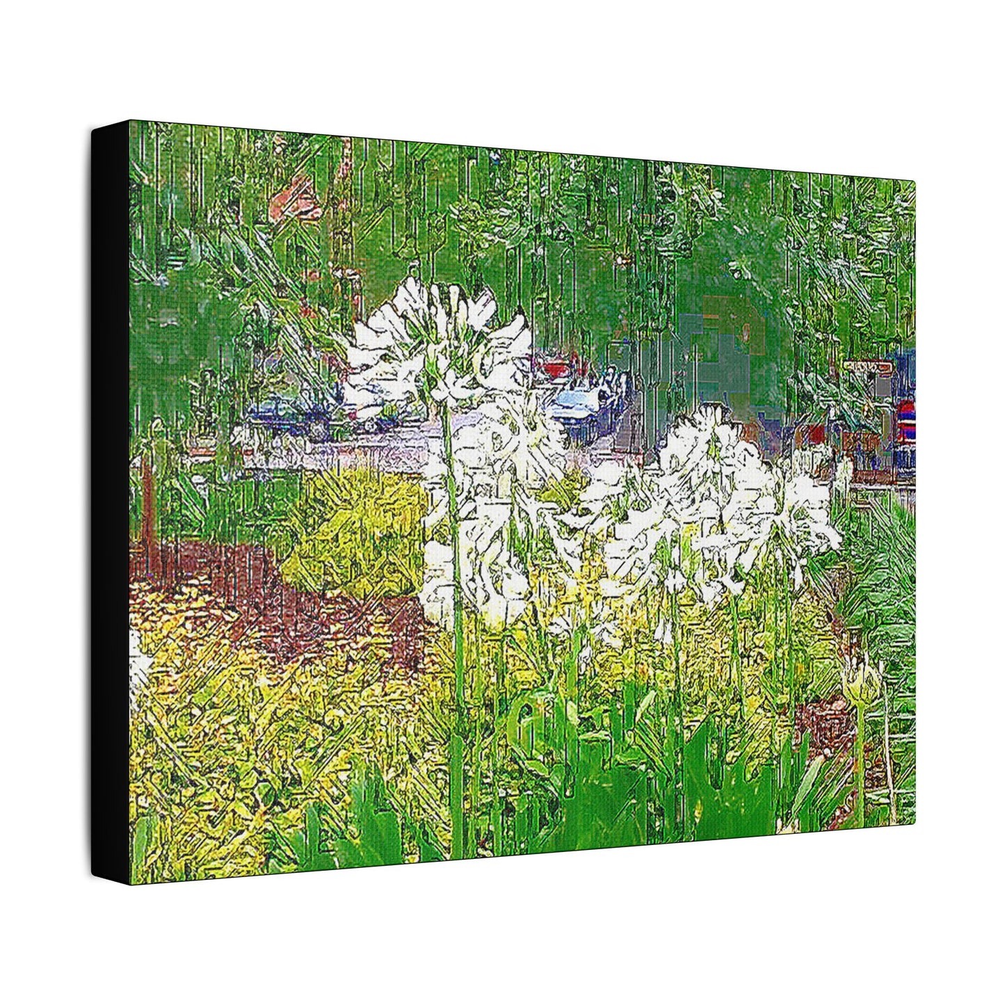 Summer Glory- Art- Gallery Wrapped- Satin Stretched Canvas Gallery Wraps - No Frame Needed