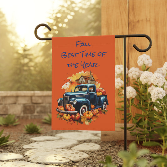 Fall Best Time of the Year- Garden & House Banner