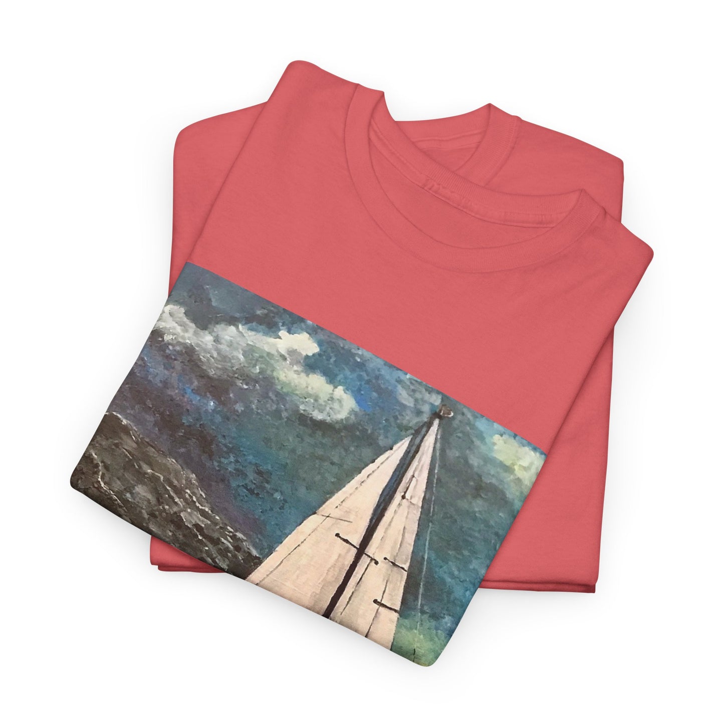 Tropical Sailing - Amazing Unisex Heavy Cotton Short Sleeve Tee Shirts!