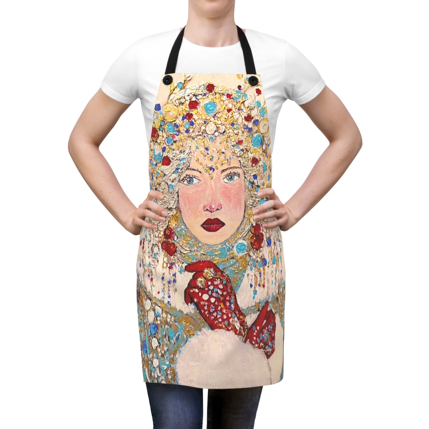 The Queen of Winter Lady Eyra Apron