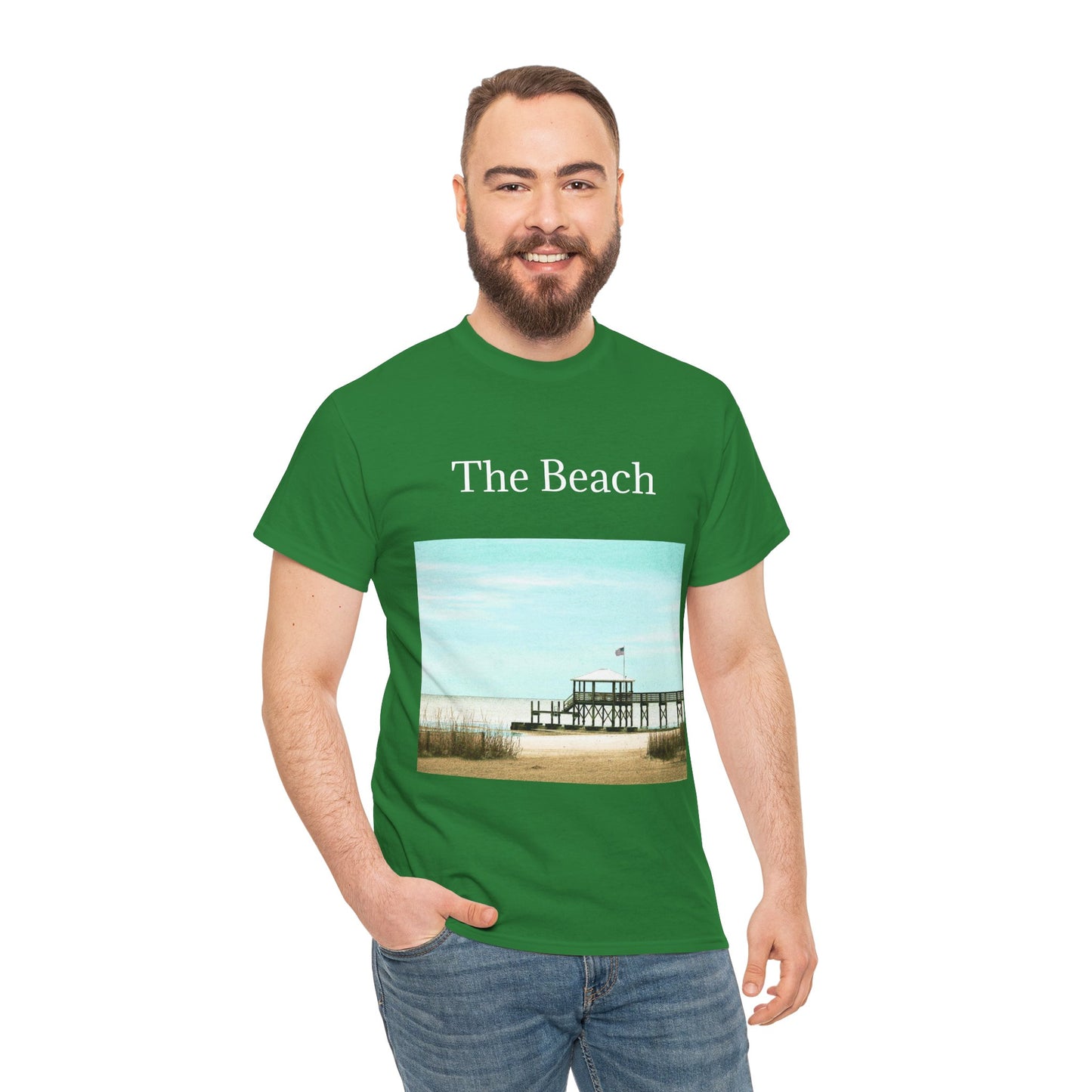 The Beach- Amazing Unisex Heavy Cotton Short Sleeve Tee Shirts!
