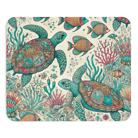 Turtle Swimming Mousepad