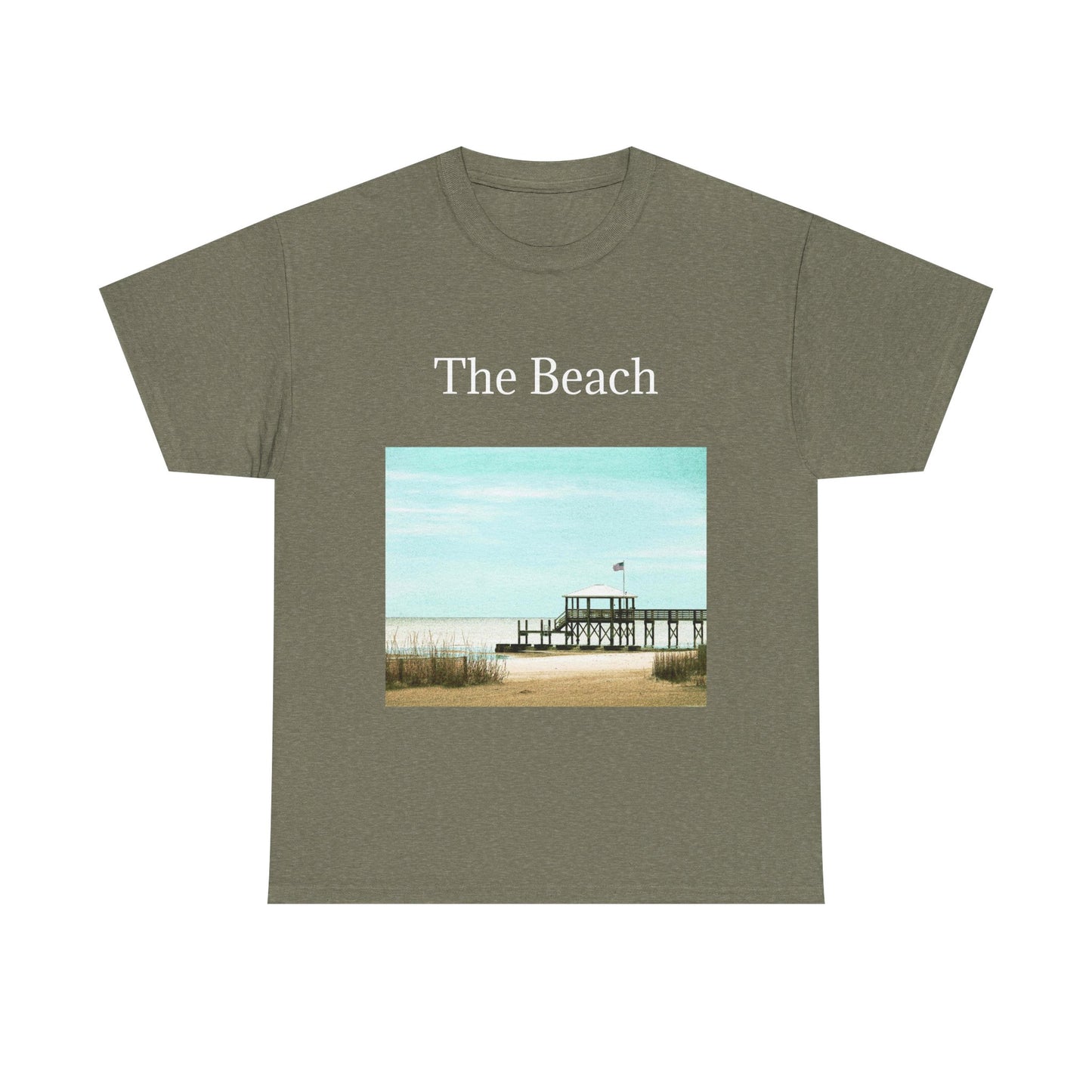 The Beach- Amazing Unisex Heavy Cotton Short Sleeve Tee Shirts!