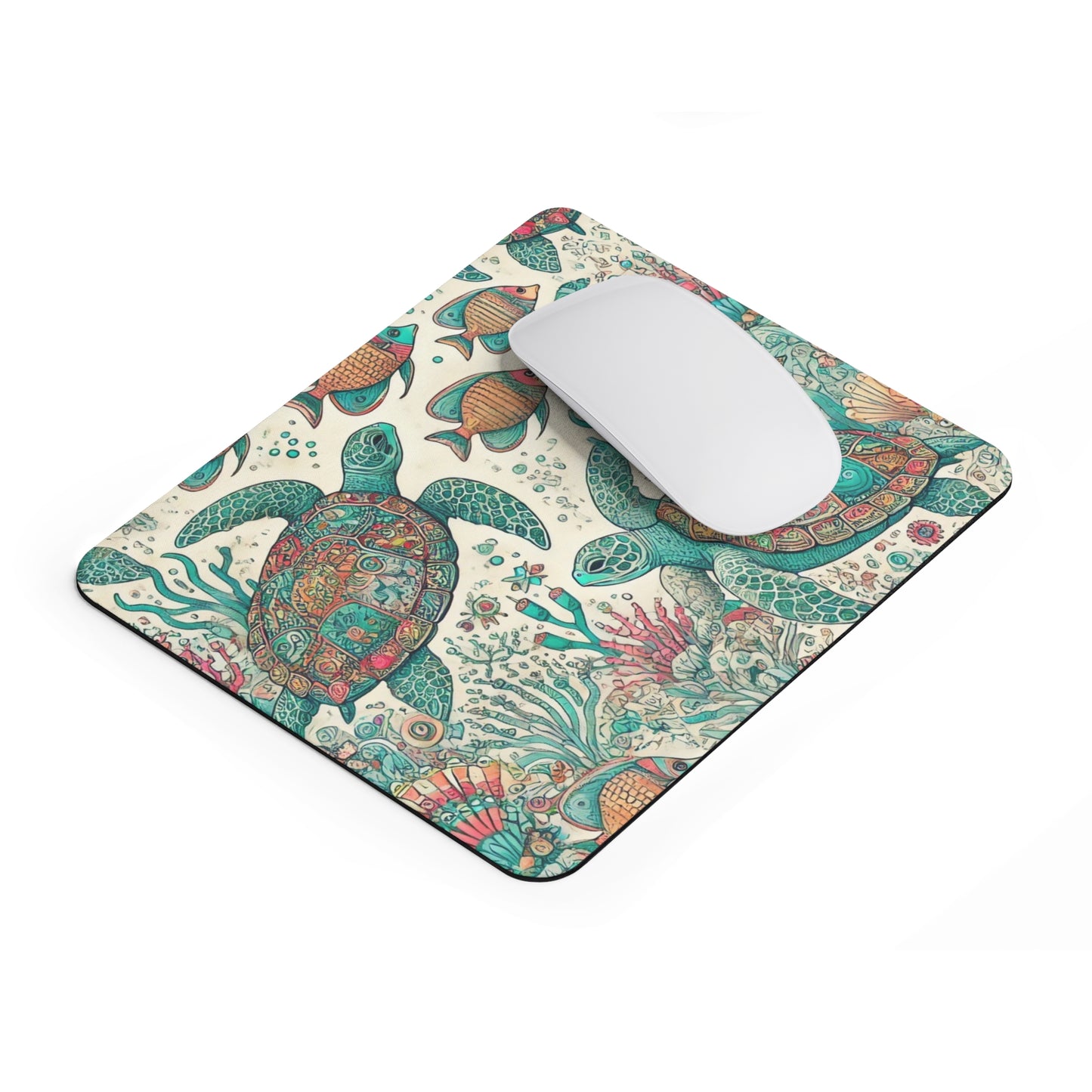 Turtle Swimming Mousepad