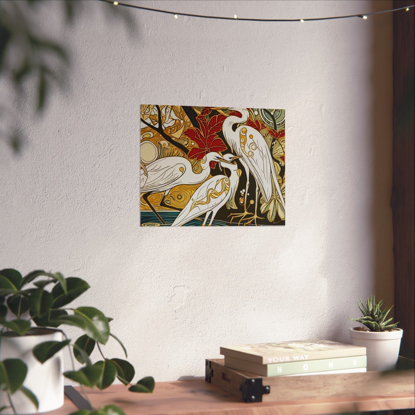 Gorgeous Birds- Art- Giclée Technique Fine Art Posters- No Frame