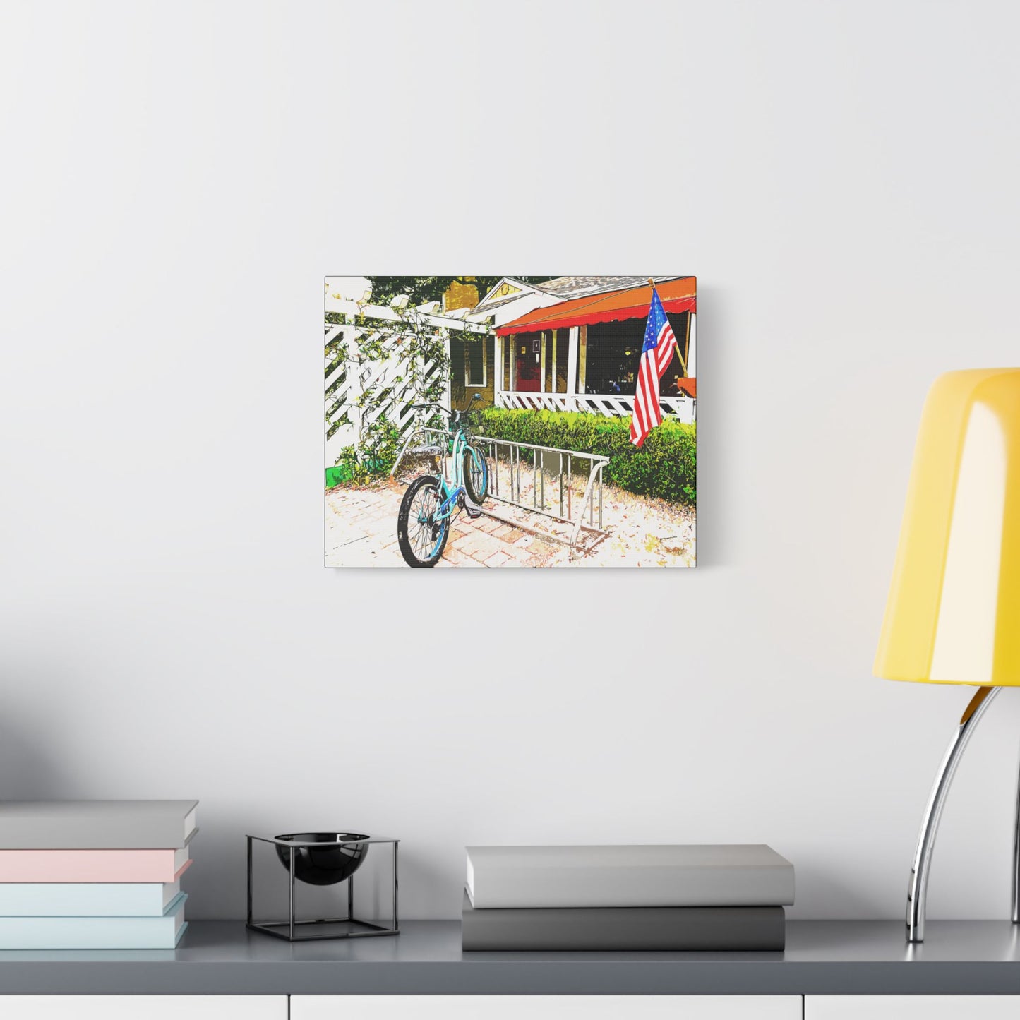 Weekend Holiday- Art- Gallery Wrapped- Satin Stretched Canvas Gallery Wraps - No Frame Needed