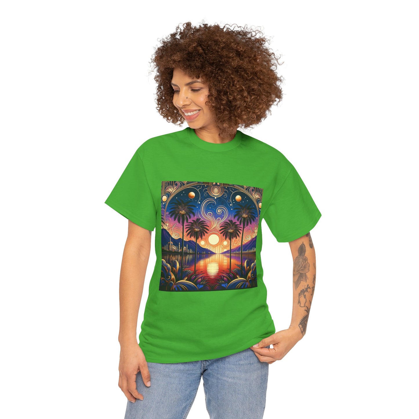 Tropical Dream- Amazing Unisex Heavy Cotton Short Sleeve Tee Shirts!