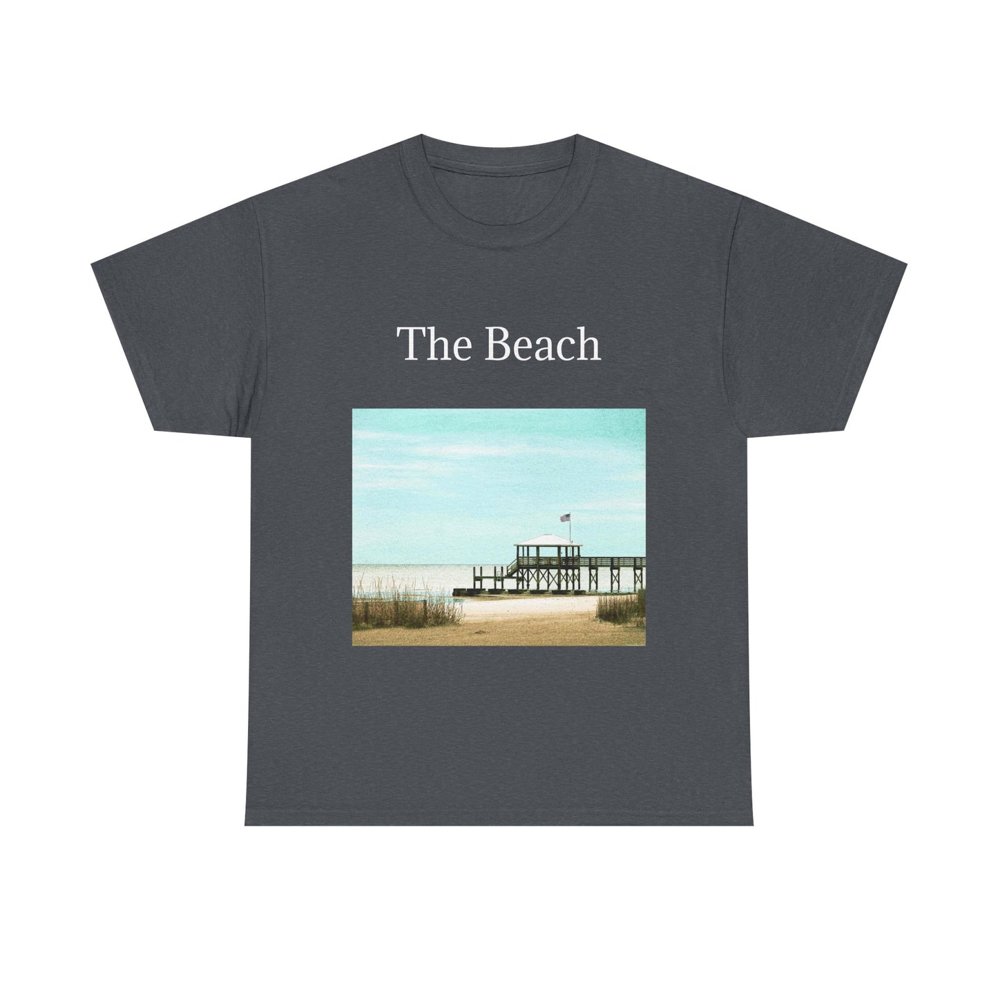 The Beach- Amazing Unisex Heavy Cotton Short Sleeve Tee Shirts!