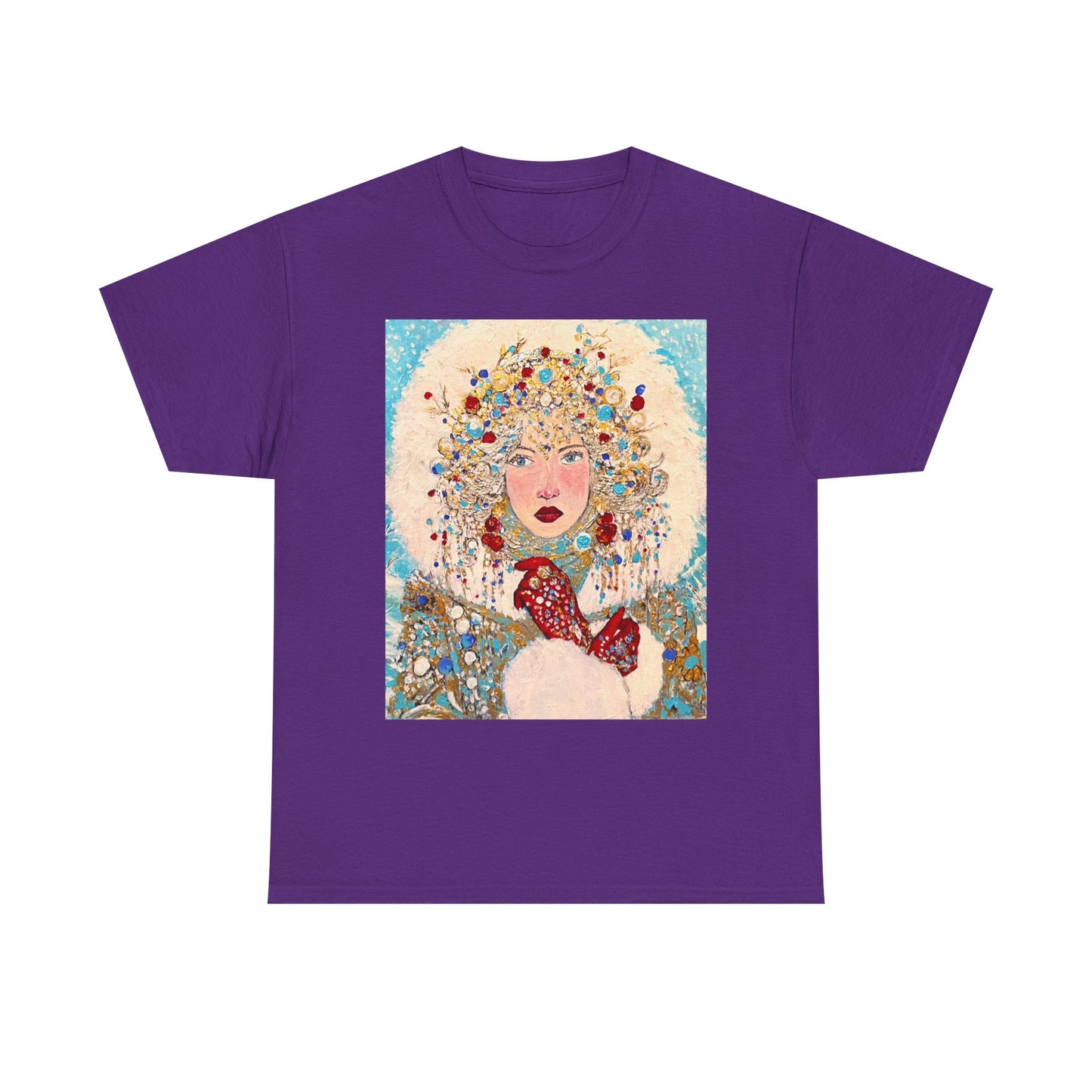 The Queen of Winter - Amazing Unisex Heavy Cotton Tee