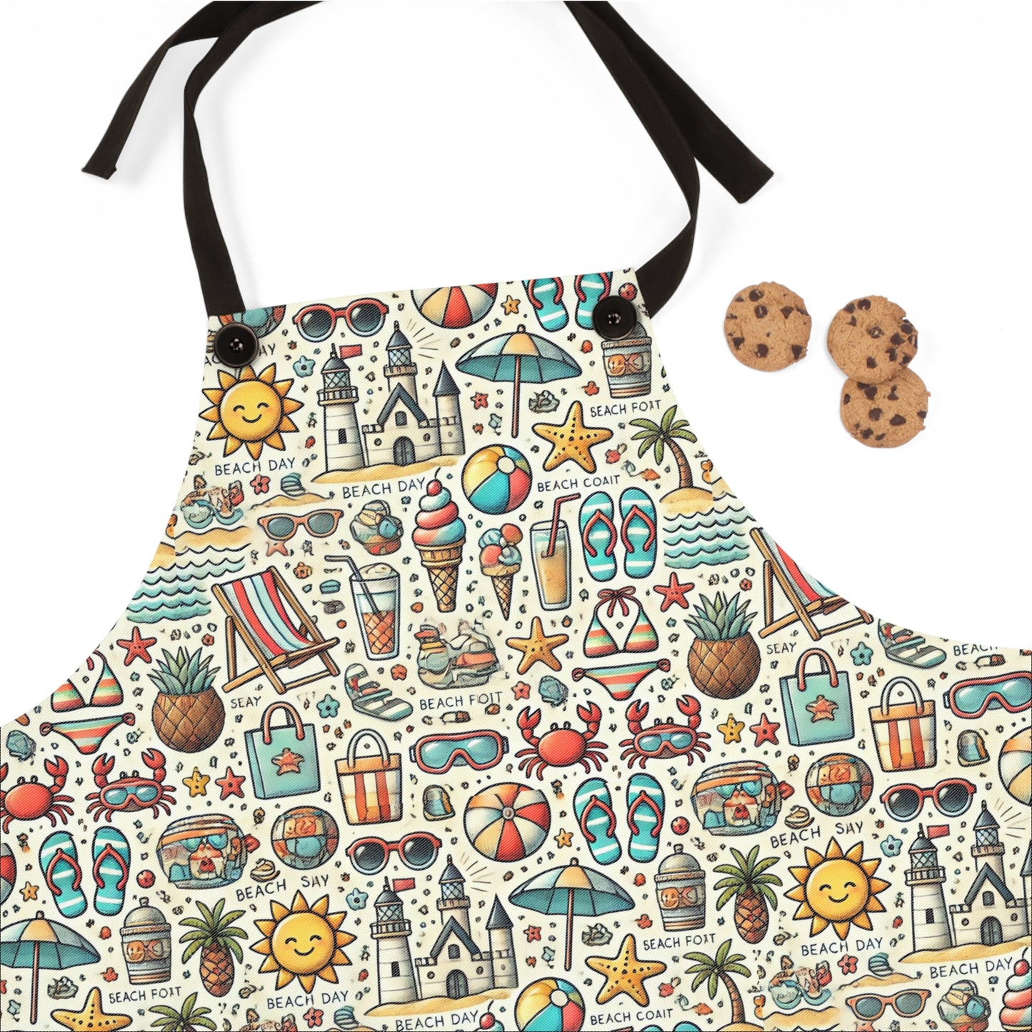 Tropical Beach Day -Apron