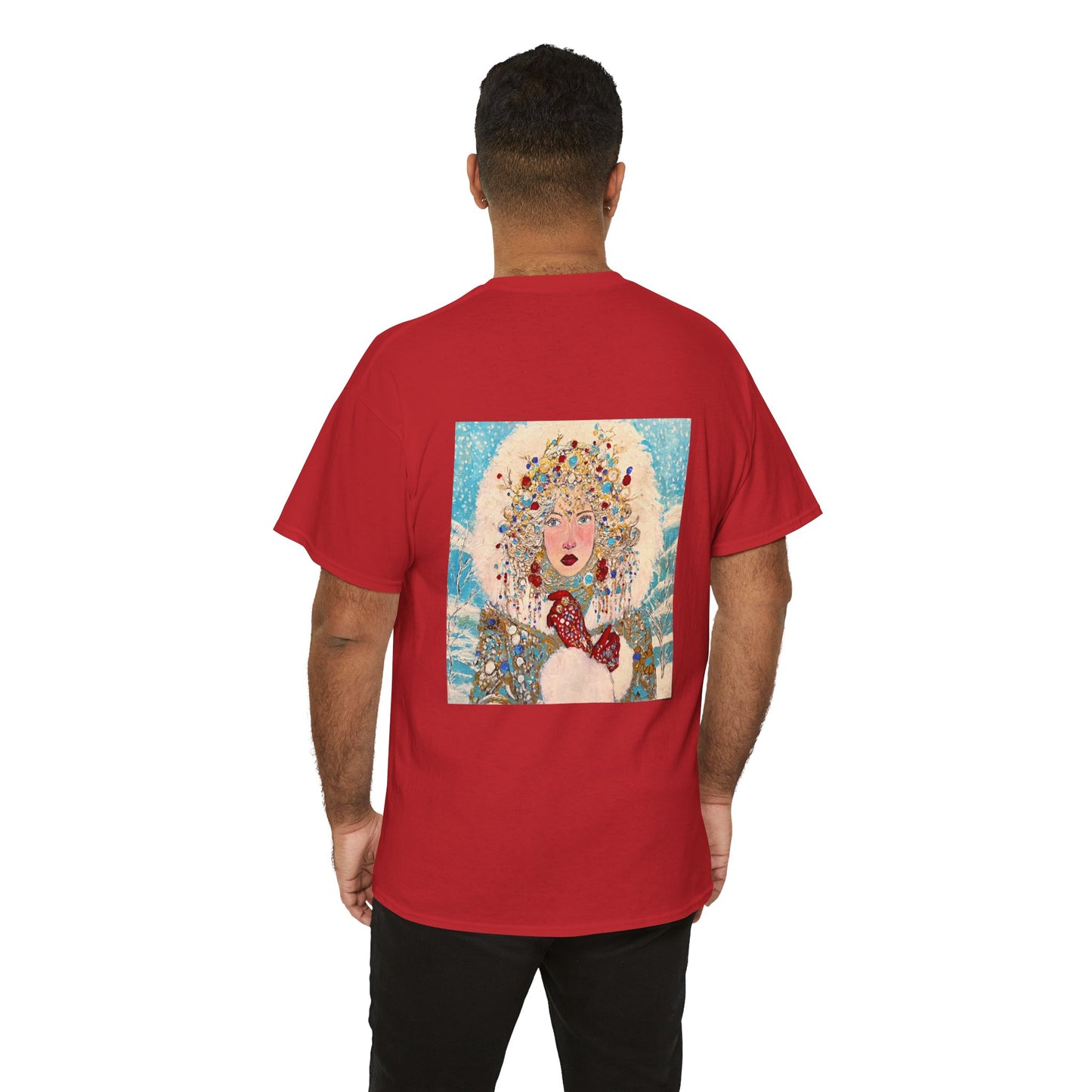 The Queen of Winter - Amazing Quality Unisex Heavy Cotton Short Sleeve Tee Shirts!