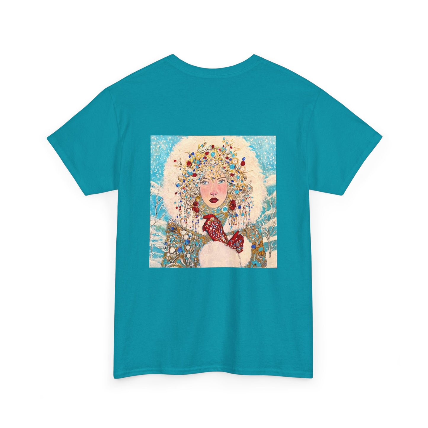 The Queen of Winter - Amazing Quality Unisex Heavy Cotton Short Sleeve Tee Shirts!