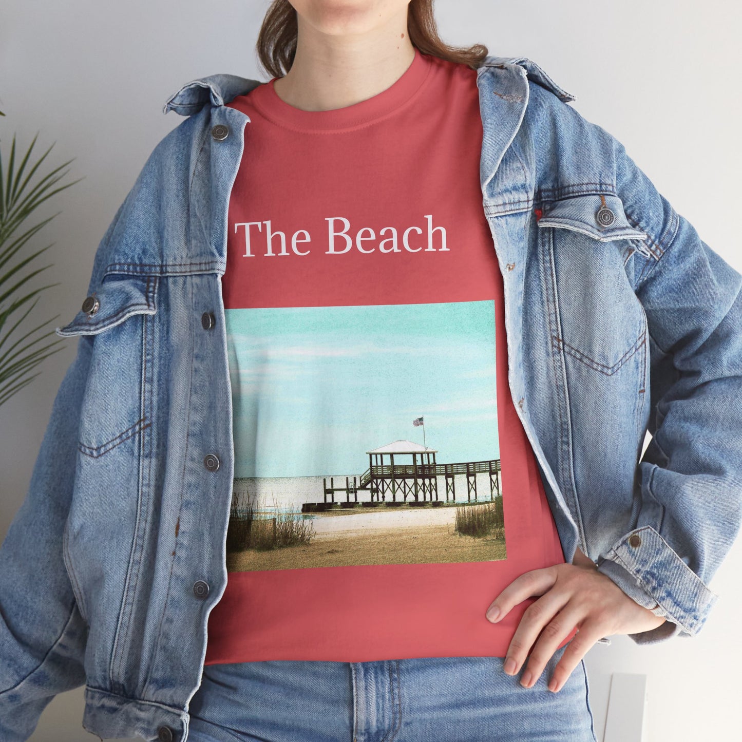 The Beach- Amazing Unisex Heavy Cotton Short Sleeve Tee Shirts!