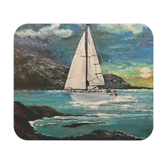 Tropical Sailing Mousepad