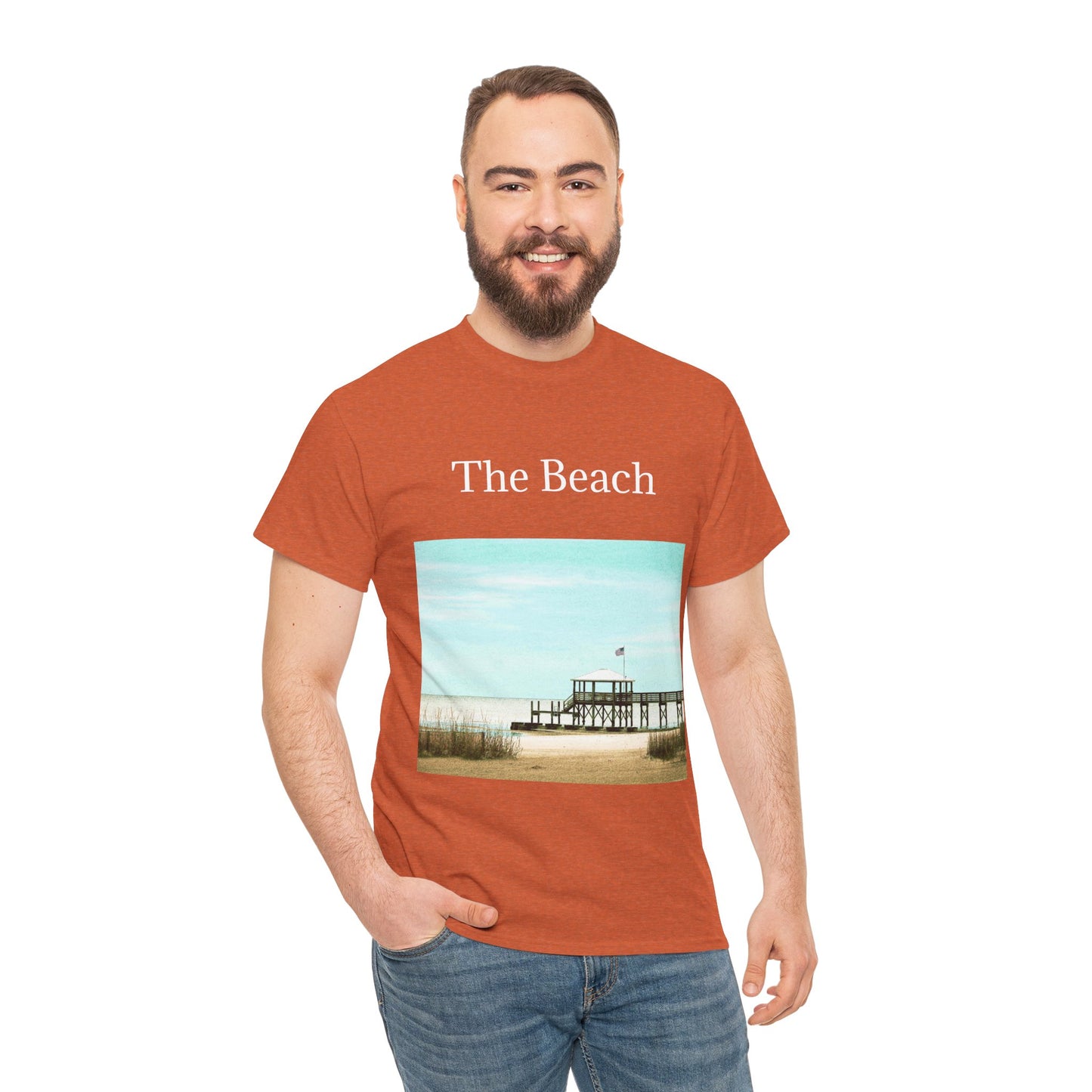 The Beach- Amazing Unisex Heavy Cotton Short Sleeve Tee Shirts!