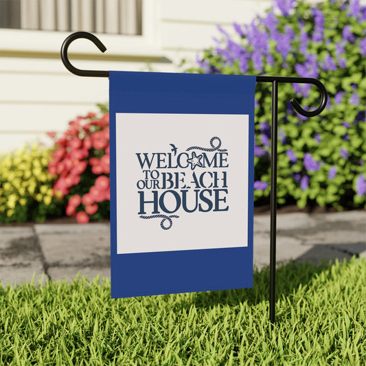 Welcome to the Beach House. Garden & House Banner