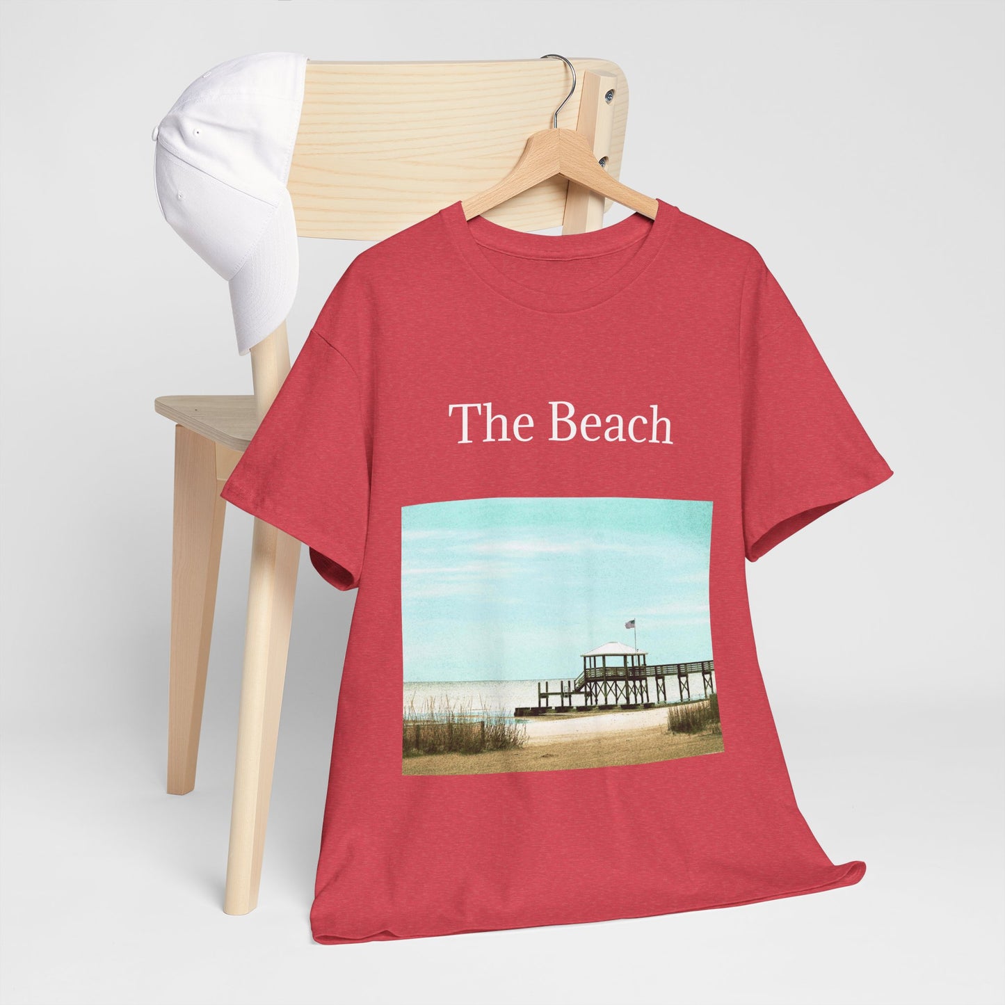 The Beach- Amazing Unisex Heavy Cotton Short Sleeve Tee Shirts!