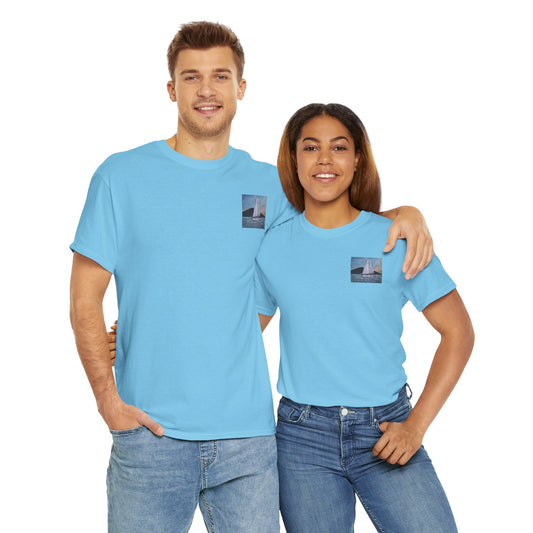 Smoothly Sailing - Amazing Unisex Heavy Cotton Short Sleeve Tee Shirts!