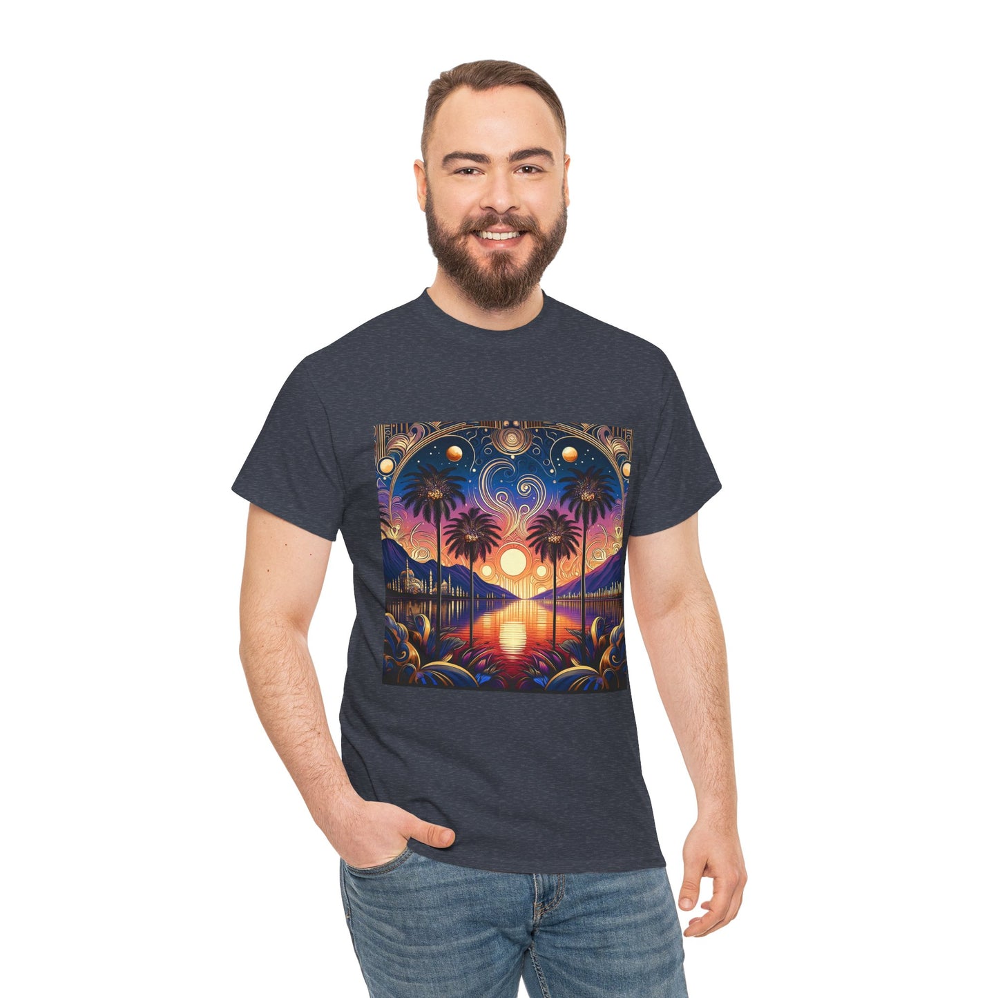 Tropical Dream- Amazing Unisex Heavy Cotton Short Sleeve Tee Shirts!