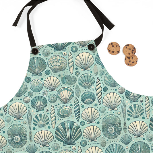 Ocean Sea Shells -Apron
