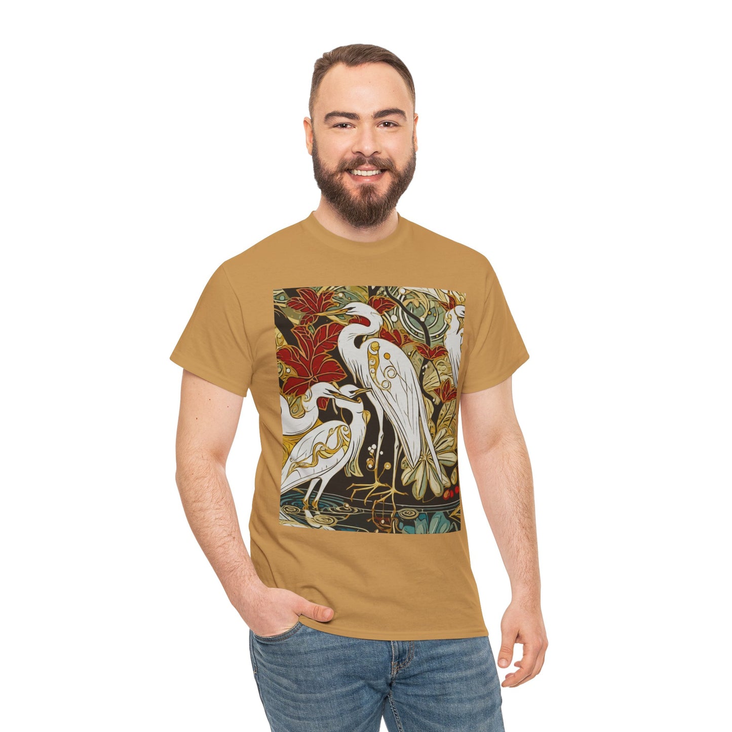 Gorgeous Birds Amazing Unisex Heavy Cotton Short Sleeve Tee Shirts!