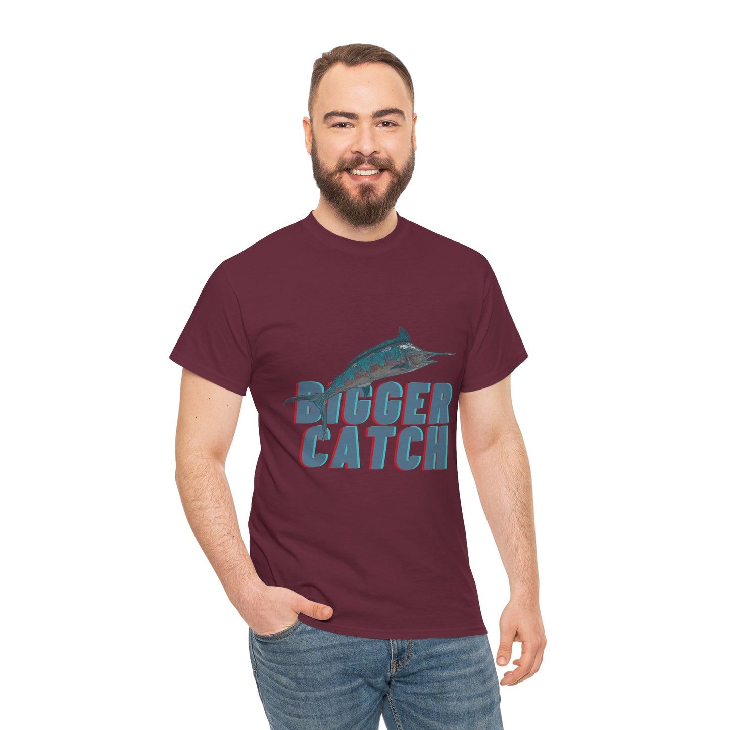 Big Catch - Amazing Unisex Heavy Cotton Short Sleeve Tee Shirts!