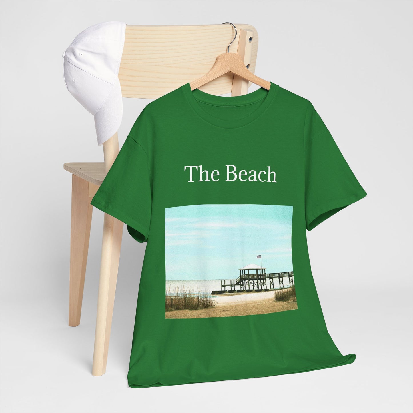 The Beach- Amazing Unisex Heavy Cotton Short Sleeve Tee Shirts!