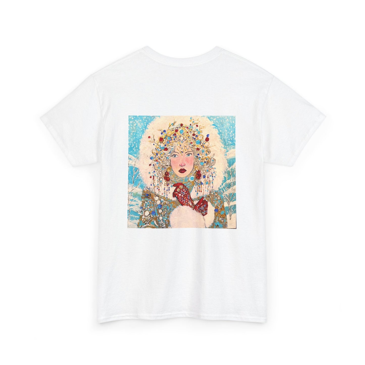 The Queen of Winter - Amazing Quality Unisex Heavy Cotton Short Sleeve Tee Shirts!