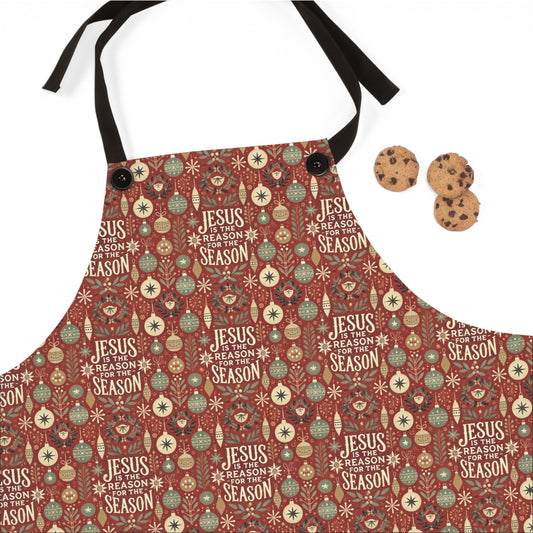 Jesus is the Reason for the Season Christmas-Apron