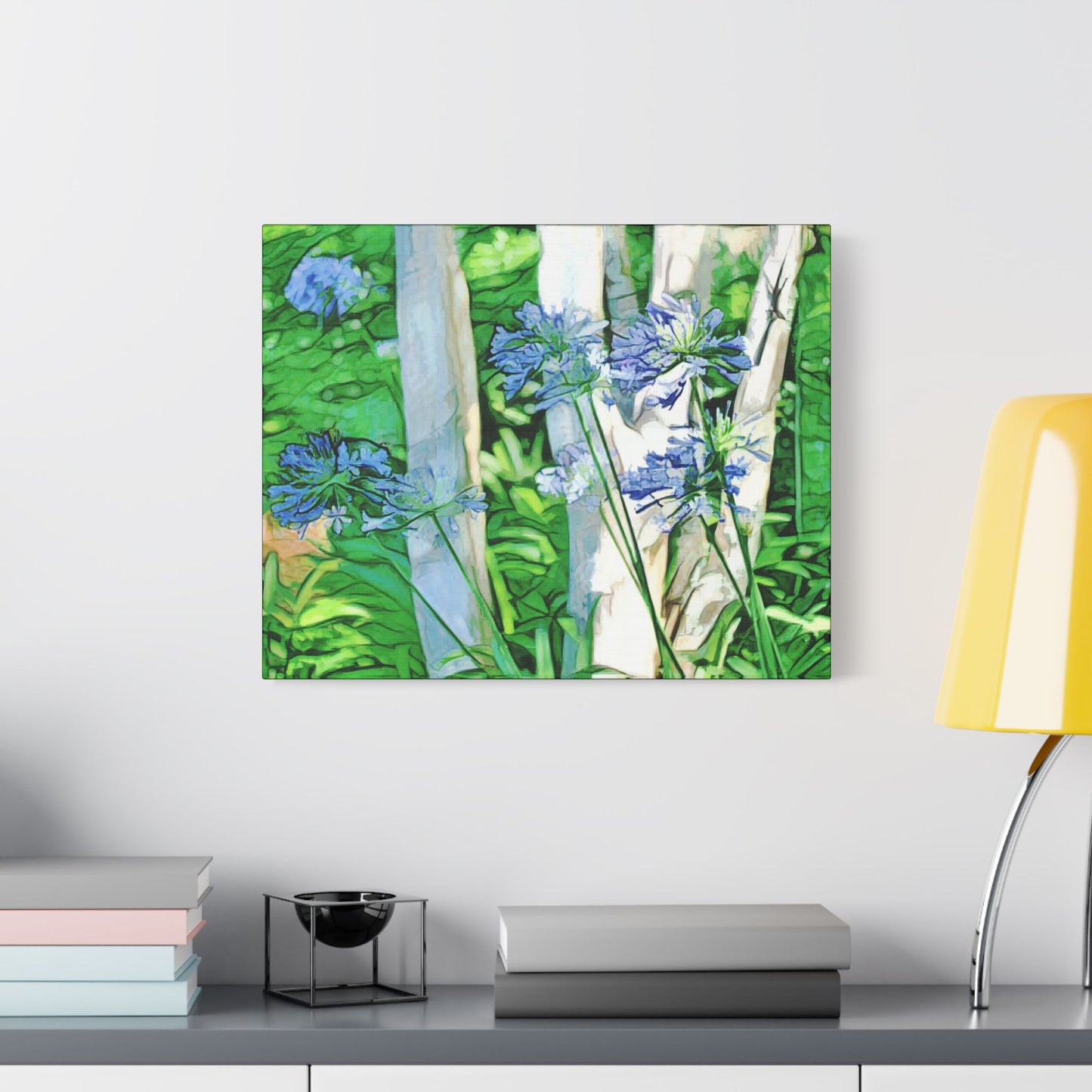 Savannah's Garden - Art- Gallery Wrapped- Satin Stretched Canvas Gallery Wraps - No Frame Needed