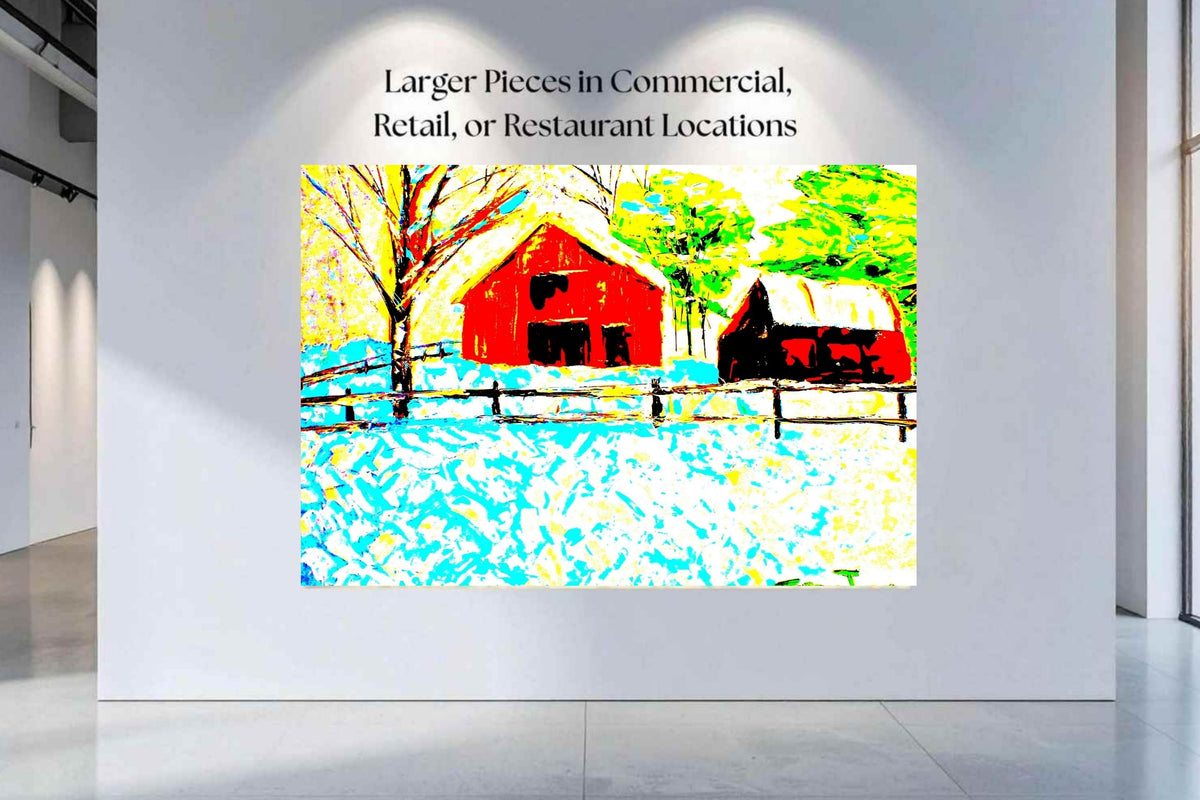Forsyth Barns| Giclee Paper- Wood- Metal- Canvas