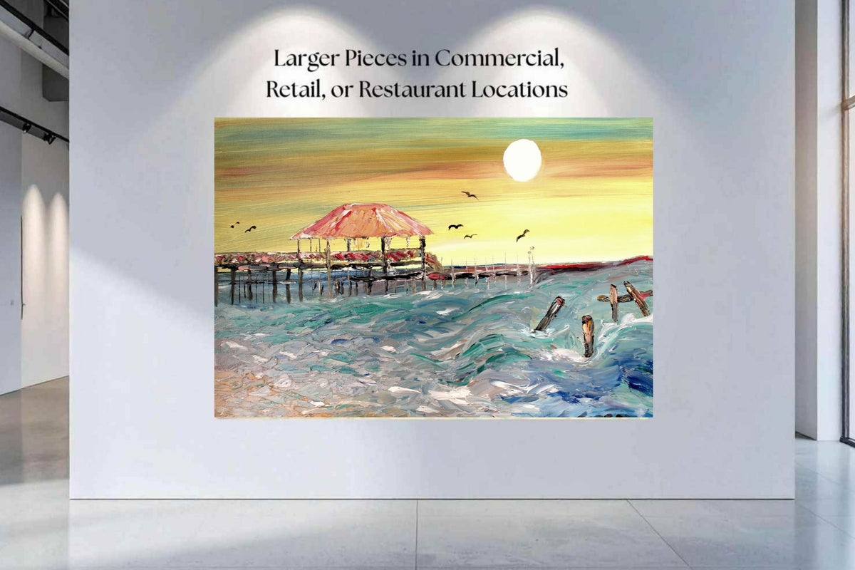 Can't Get Enough of The Mississippi Gulf Coast-Giclee Paper- Wood- Metal- Canvas