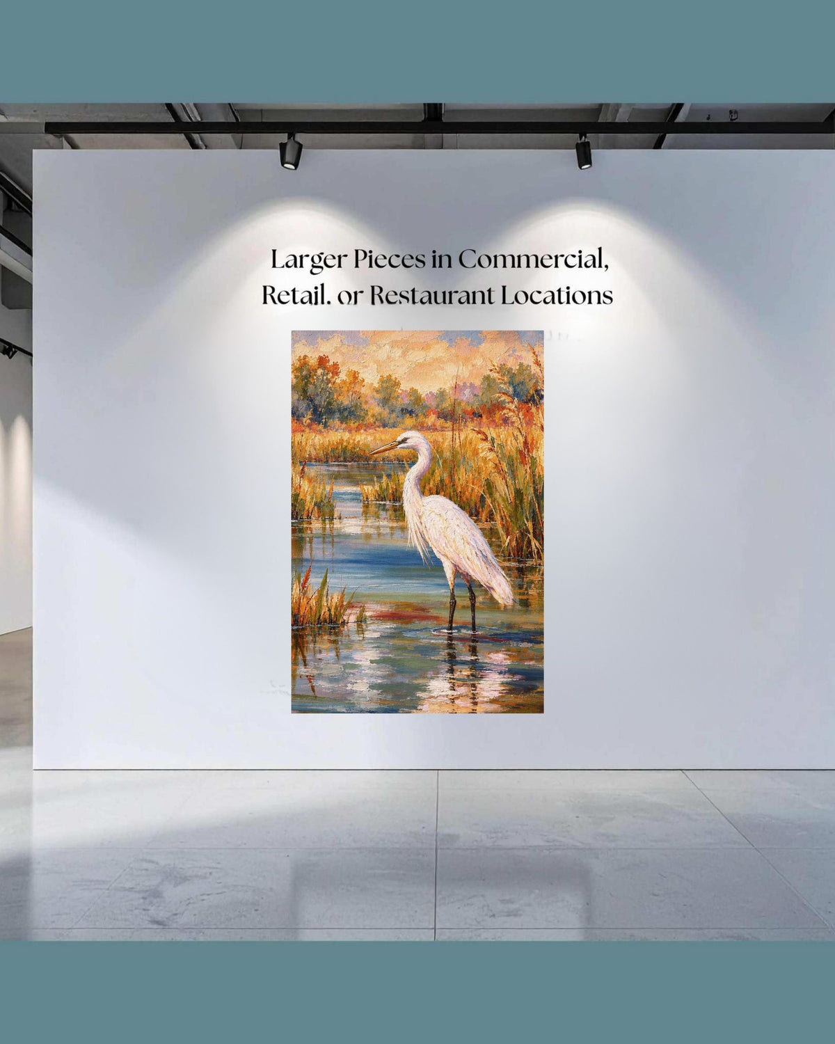 Glory Egret| Birds. Prints, Canvas, Wood, or Metal Art