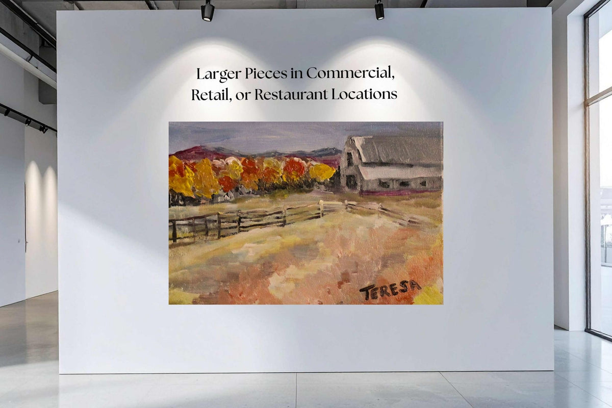 Harvest Farm- Giclee Paper- Wood- Metal- Canvas