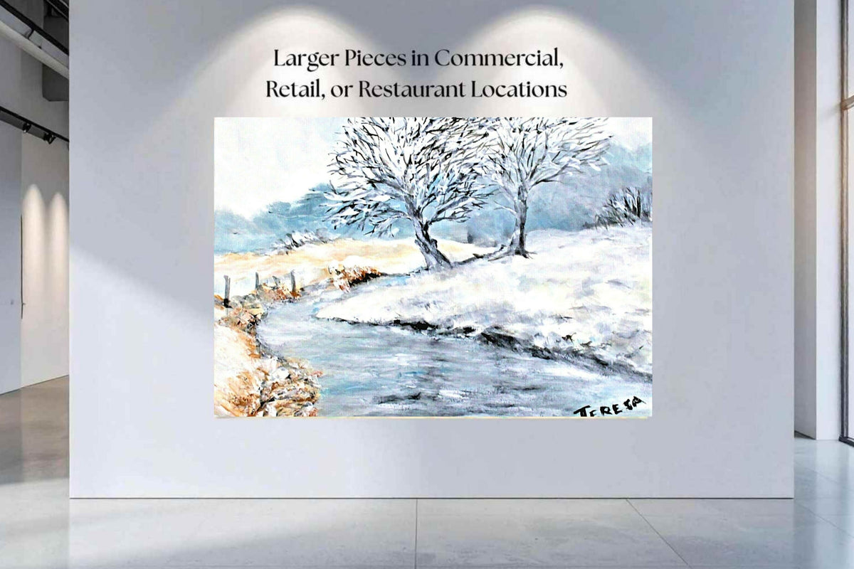 Watson Creek| Mountain Creek Art| Teresa Johnson Art| Giclee Paper- Wood- Metal- Canvas