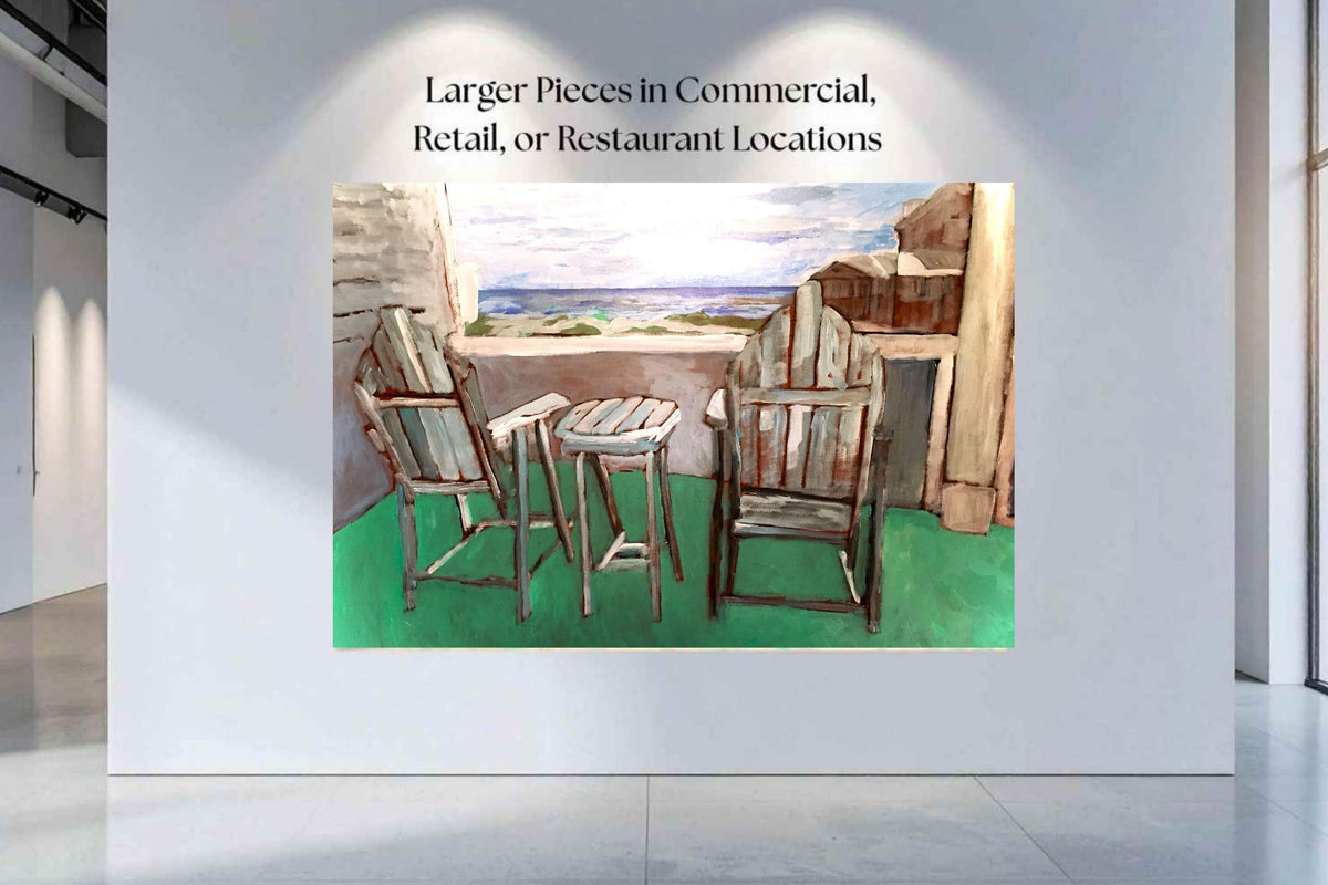 Back Porch Dreaming| Tropical Beach Art| Life in Tropical Area| Giclee Paper- Wood- Metal- Canvas