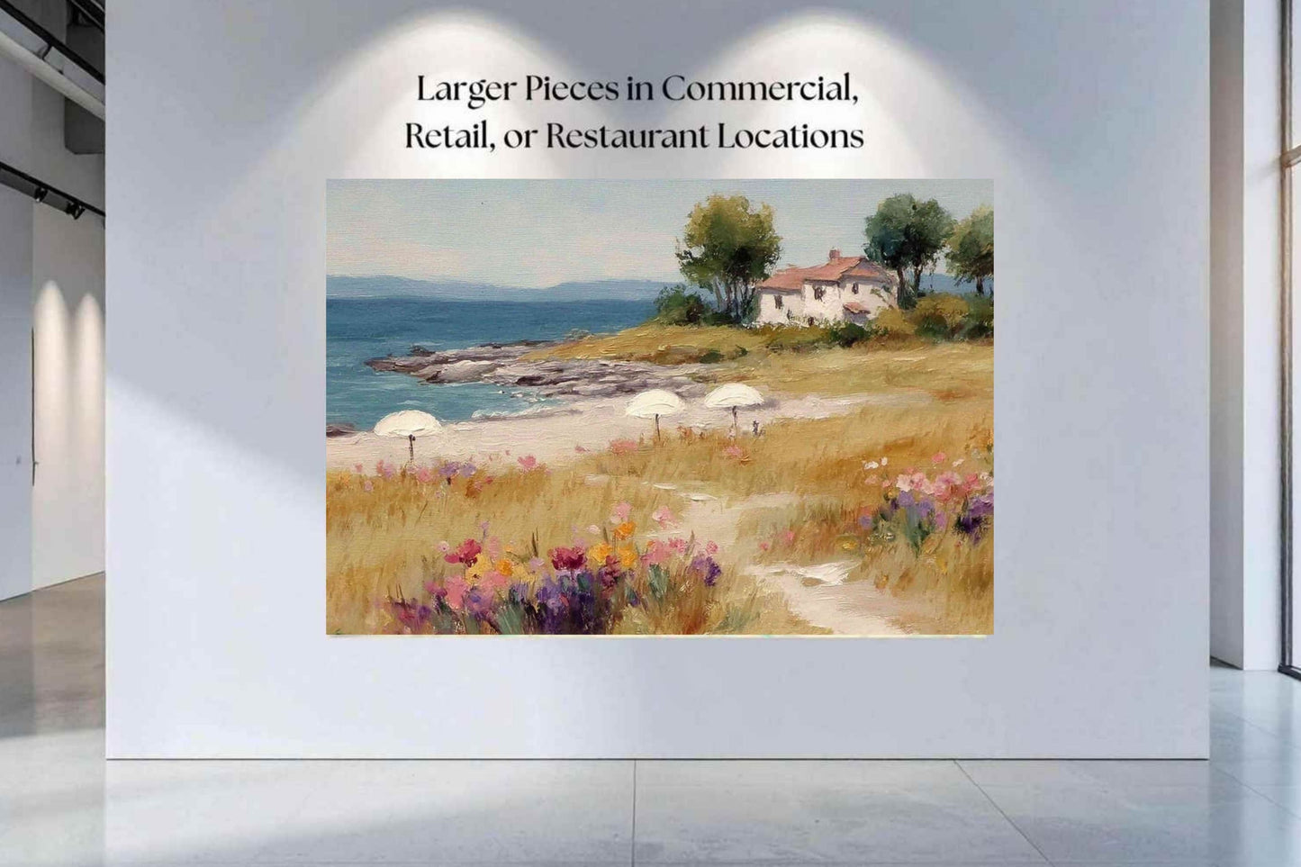 Private Paradise| Tropical Print| Coastal Beach| Giclee on Canvas, Wood, Metal, Fine Art Paper