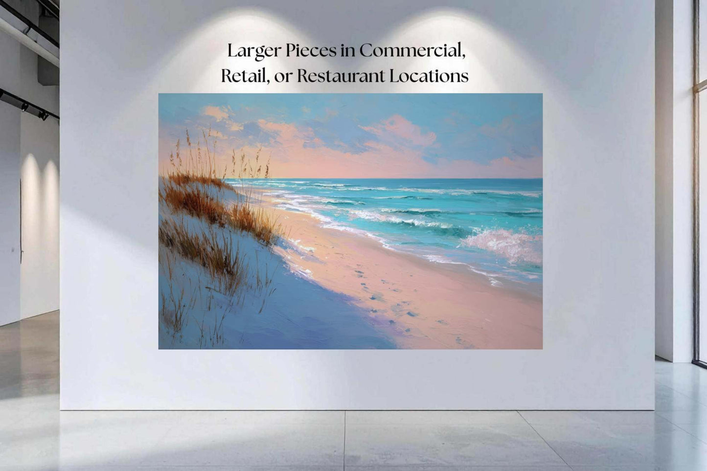 Moody Shores | Coastal Print| Beach Wall Art | Ocean Landscape Print | Giclée on Paper, Canvas, Wood, Metal
