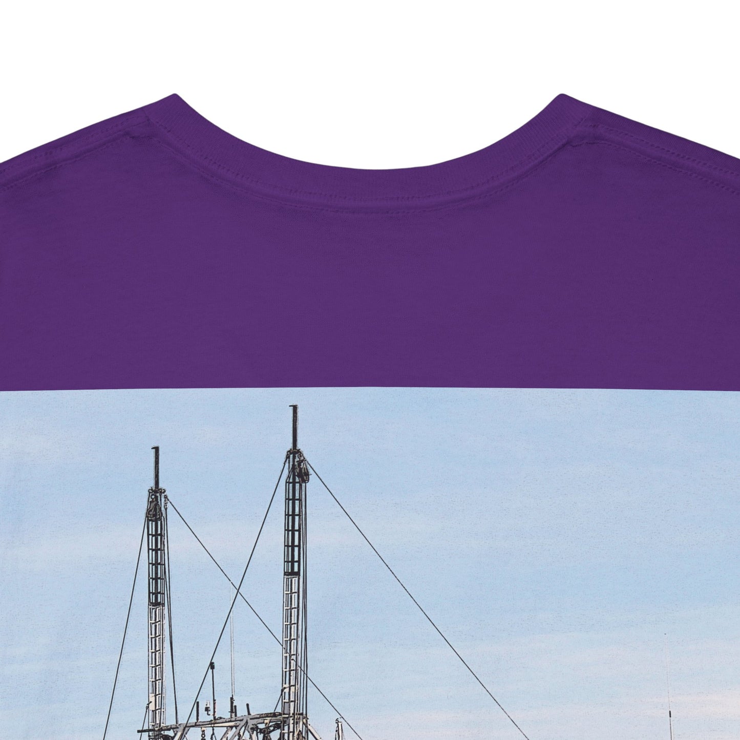 Shrimp Boat- Amazing Unisex Heavy Cotton Short Sleeve Tee Shirts!