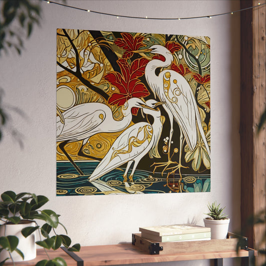 Gorgeous Birds- Art- Giclée Technique Fine Art Posters- No Frame