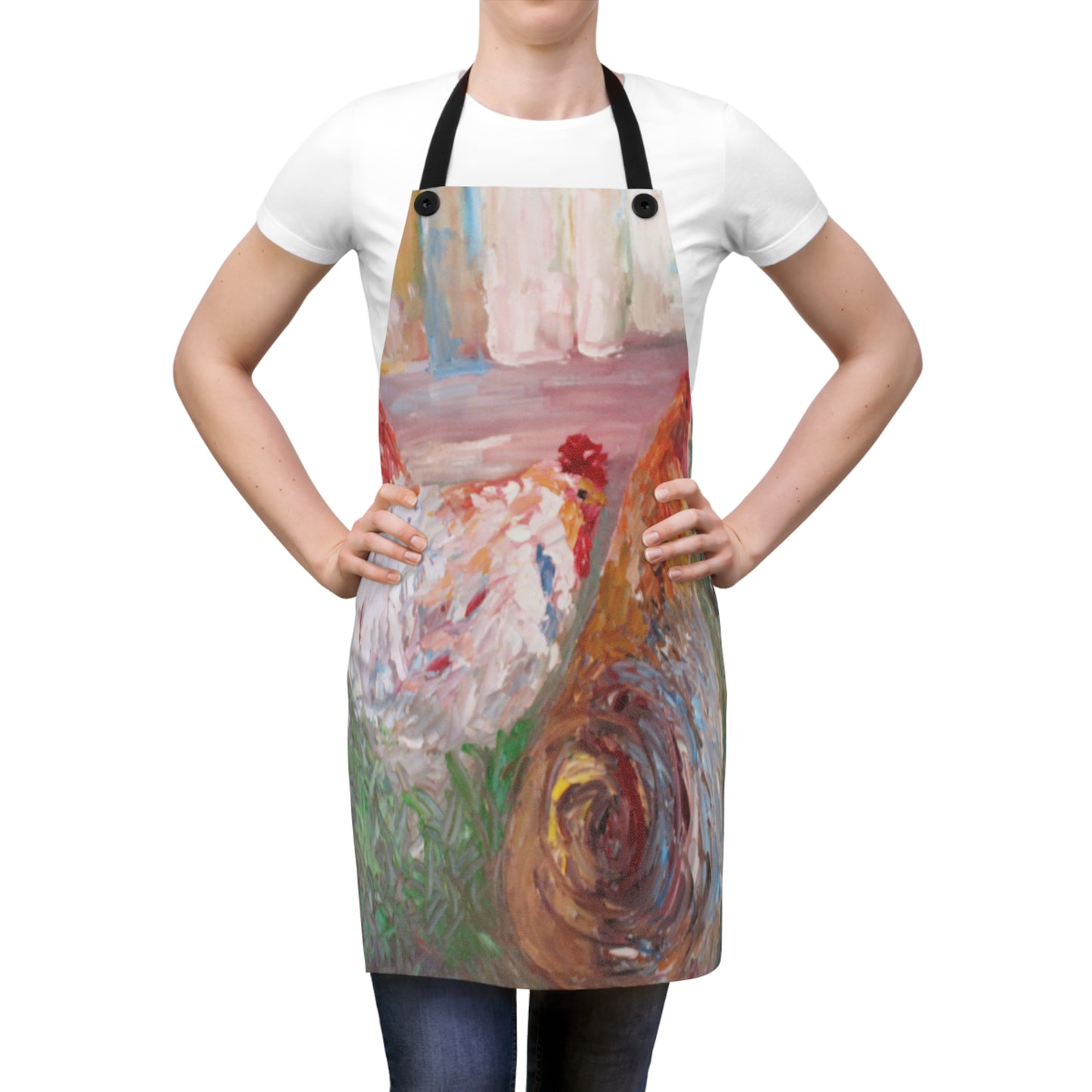 Betsy's Chickens -Apron