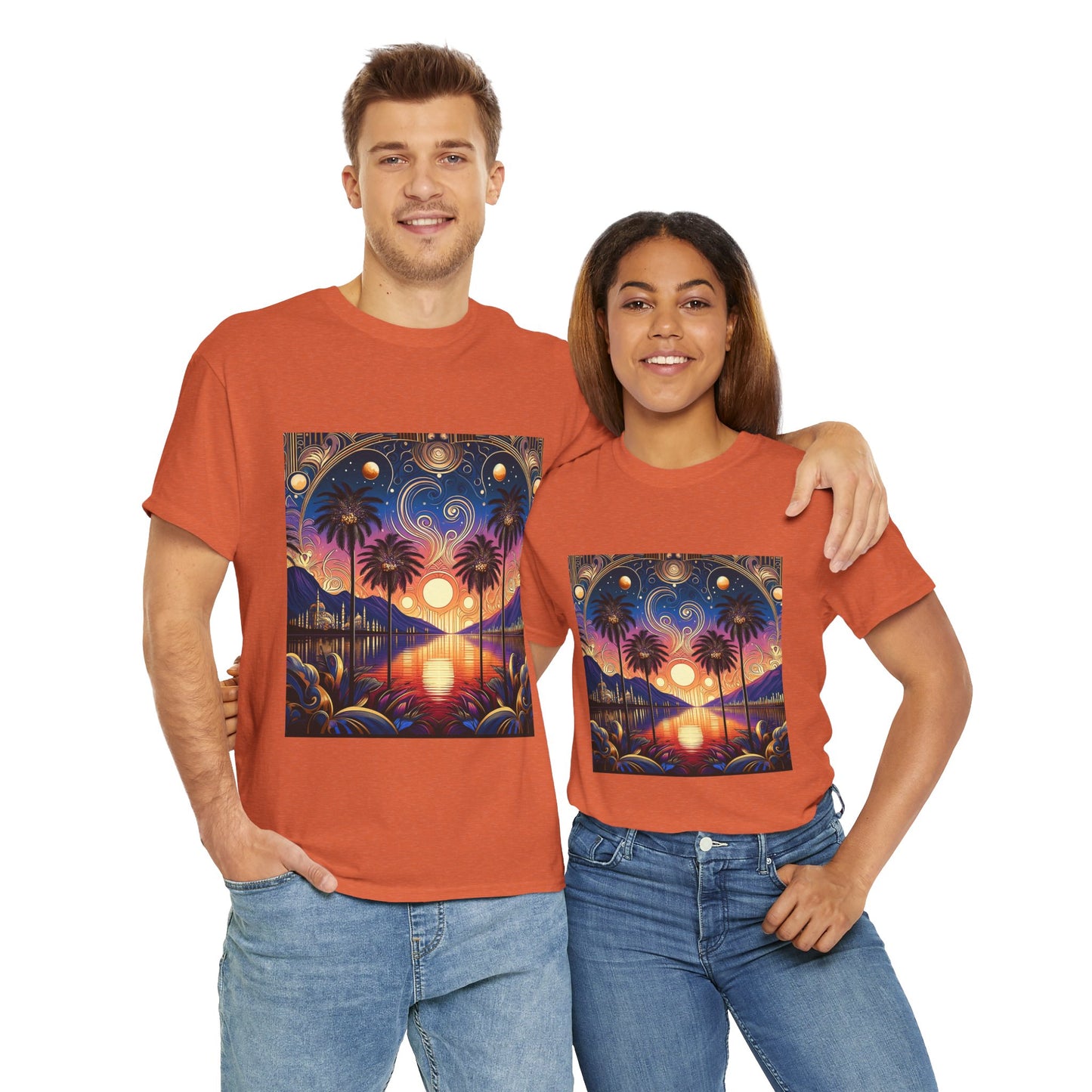Tropical Dream- Amazing Unisex Heavy Cotton Short Sleeve Tee Shirts!