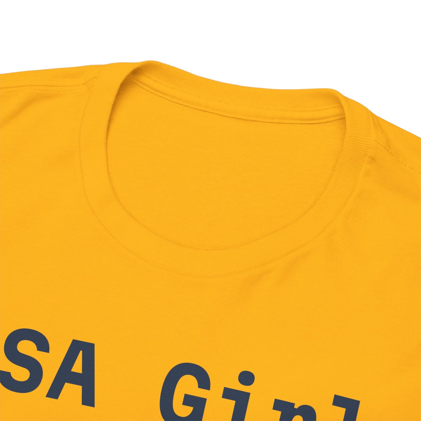 "USA Girl" - Amazing Unisex Heavy Cotton Short Sleeve Tee Shirts!